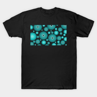 Concentric Circles Pattern T-Shirt